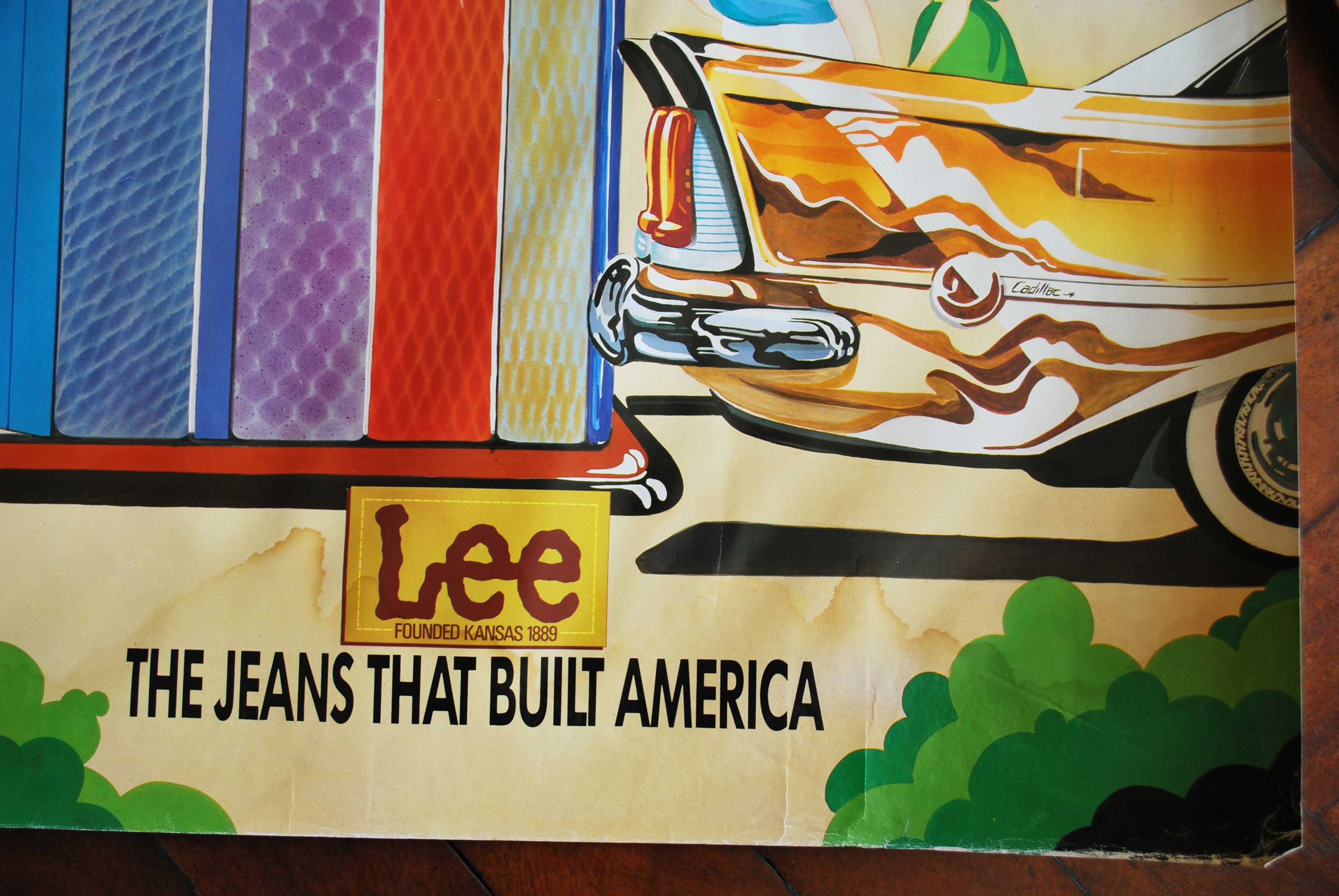 Cartaz/Poster Lee Beach – The jeans that built America