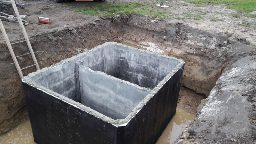 Szamba zbiornik betonowy szambo dwukomorowe z Atestem
