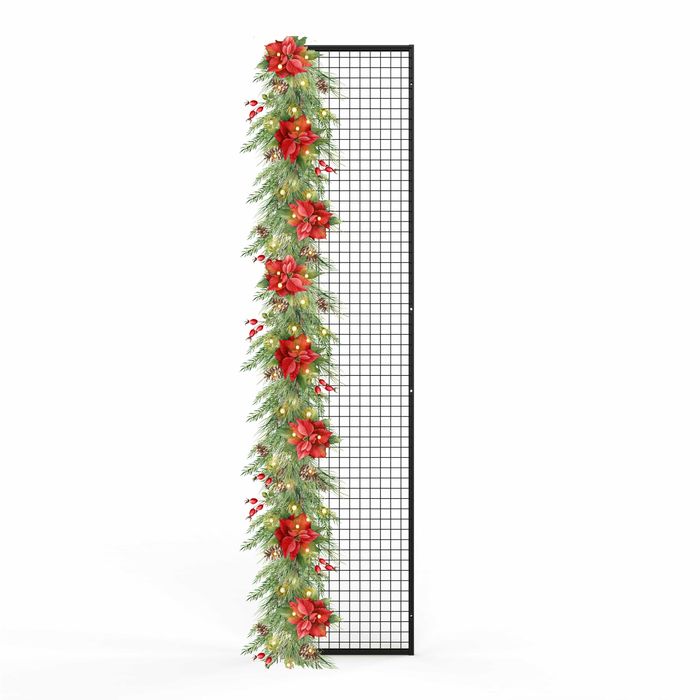 Krata ekspozycyjna, LOFT, panel dekoracyjny, na rośliny