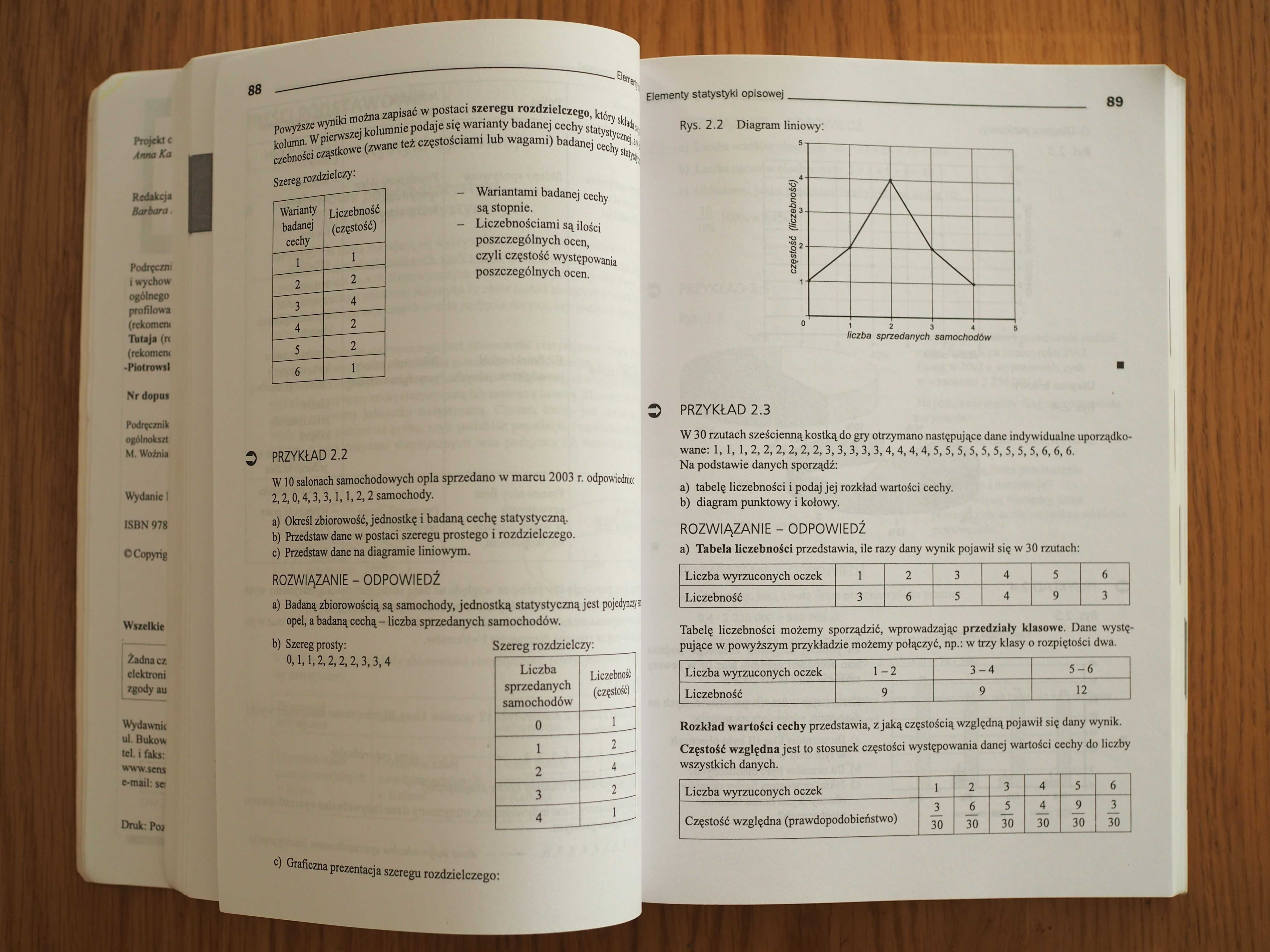 Matematyka dla klasy III liceum i technikum Ryszard Kalina