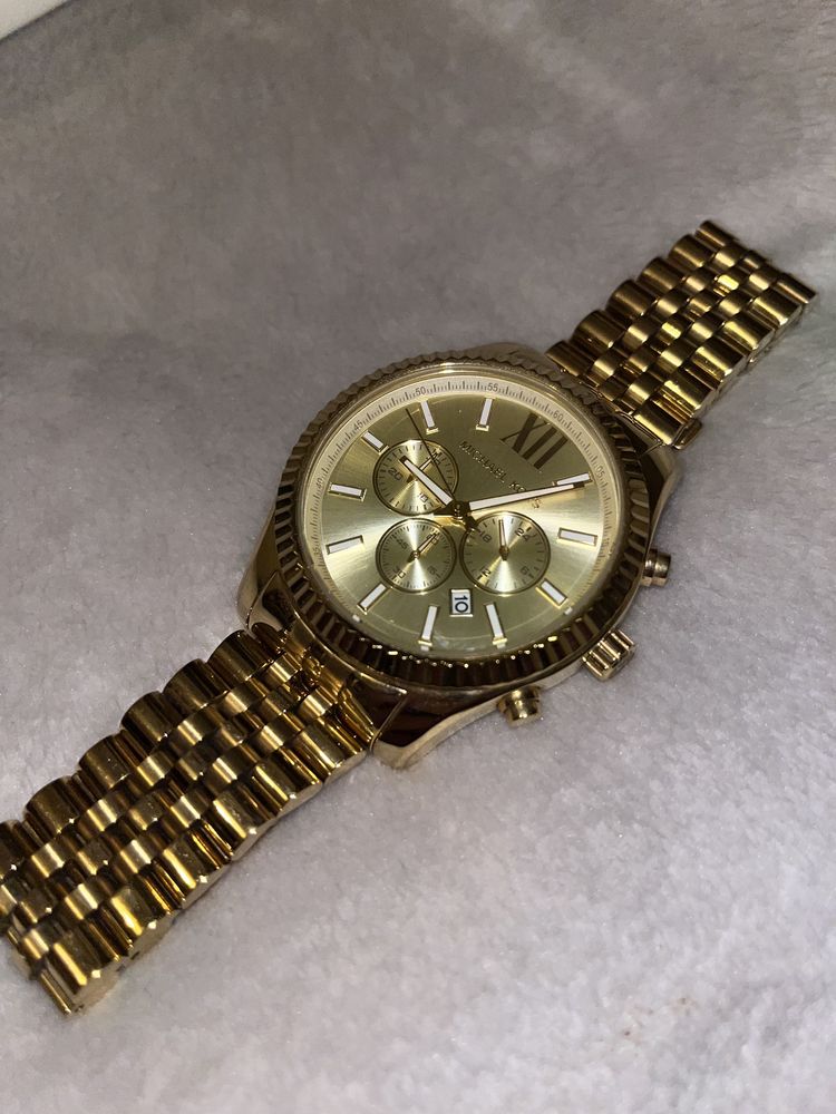 Zegarek Michael Kors Lexington MK7378 Złoty