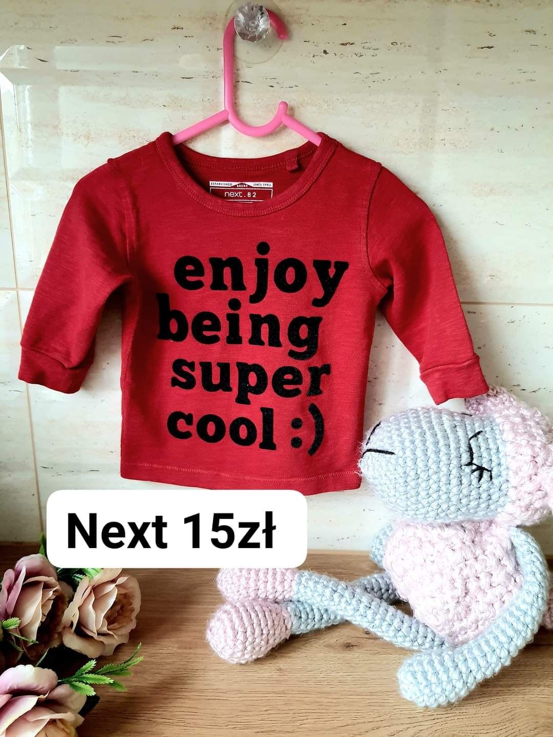 Bluza Next 6-9 miesięcy 68-74cm