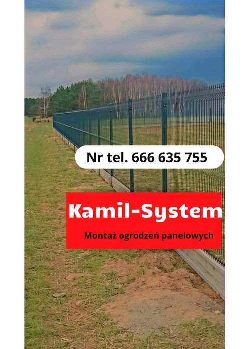 Ogrodzenia panelowe sprzedaż/montaż 50 zł