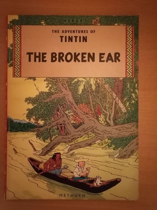 Przygody Tintina The broken ear Methuen