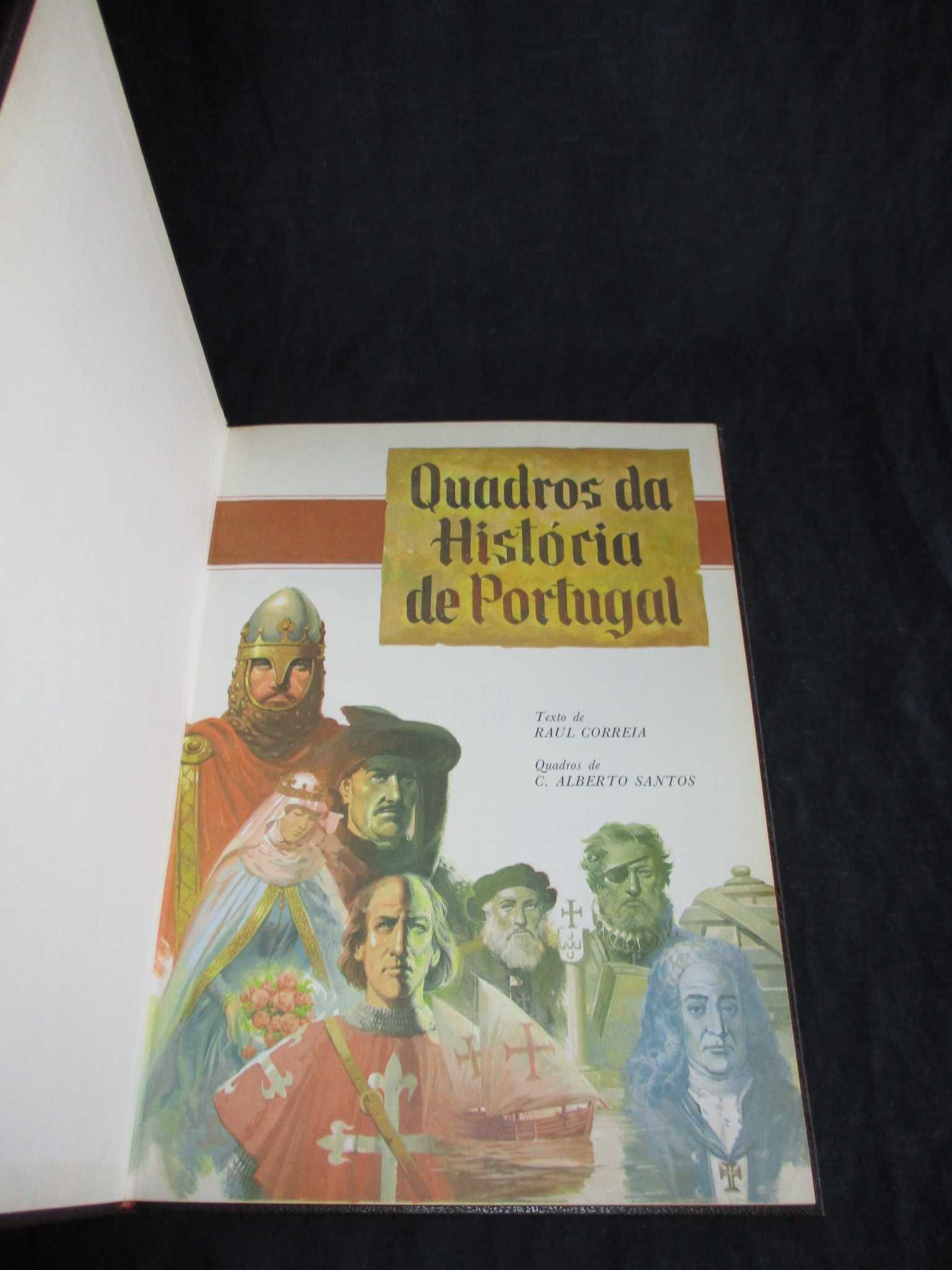 Livros Quadros da História de Portugal 5 Volumes Completo