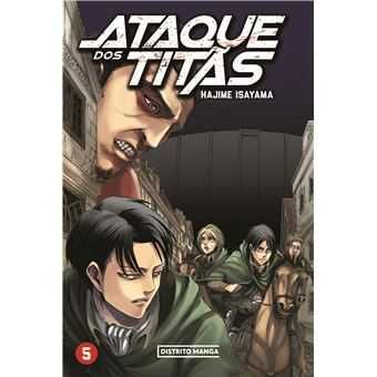 Ataque dos Titãs - Livro 1 e 5, Hajime Isayama