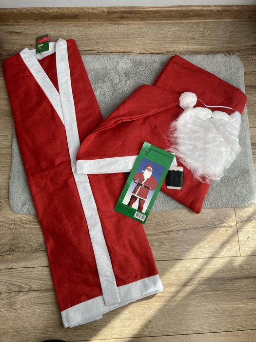 Strój Świętego Mikołaja przebranie mikołajki uniwersalny