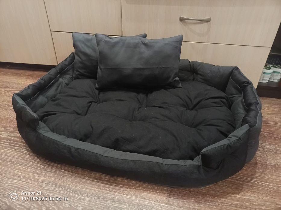 Лежак для крупных пород собак самопошив  размер 1 метр -70
