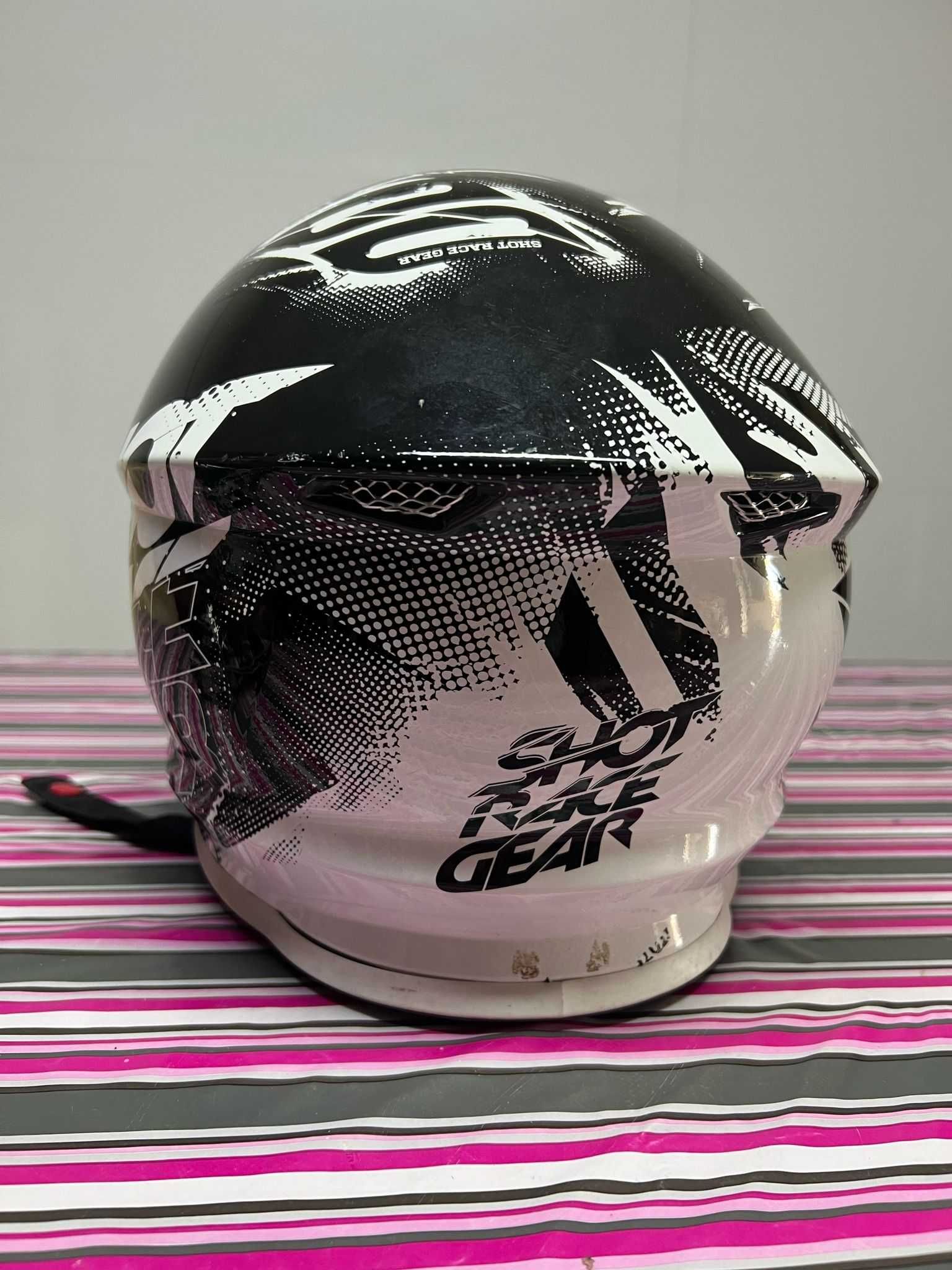 Capacete de mota