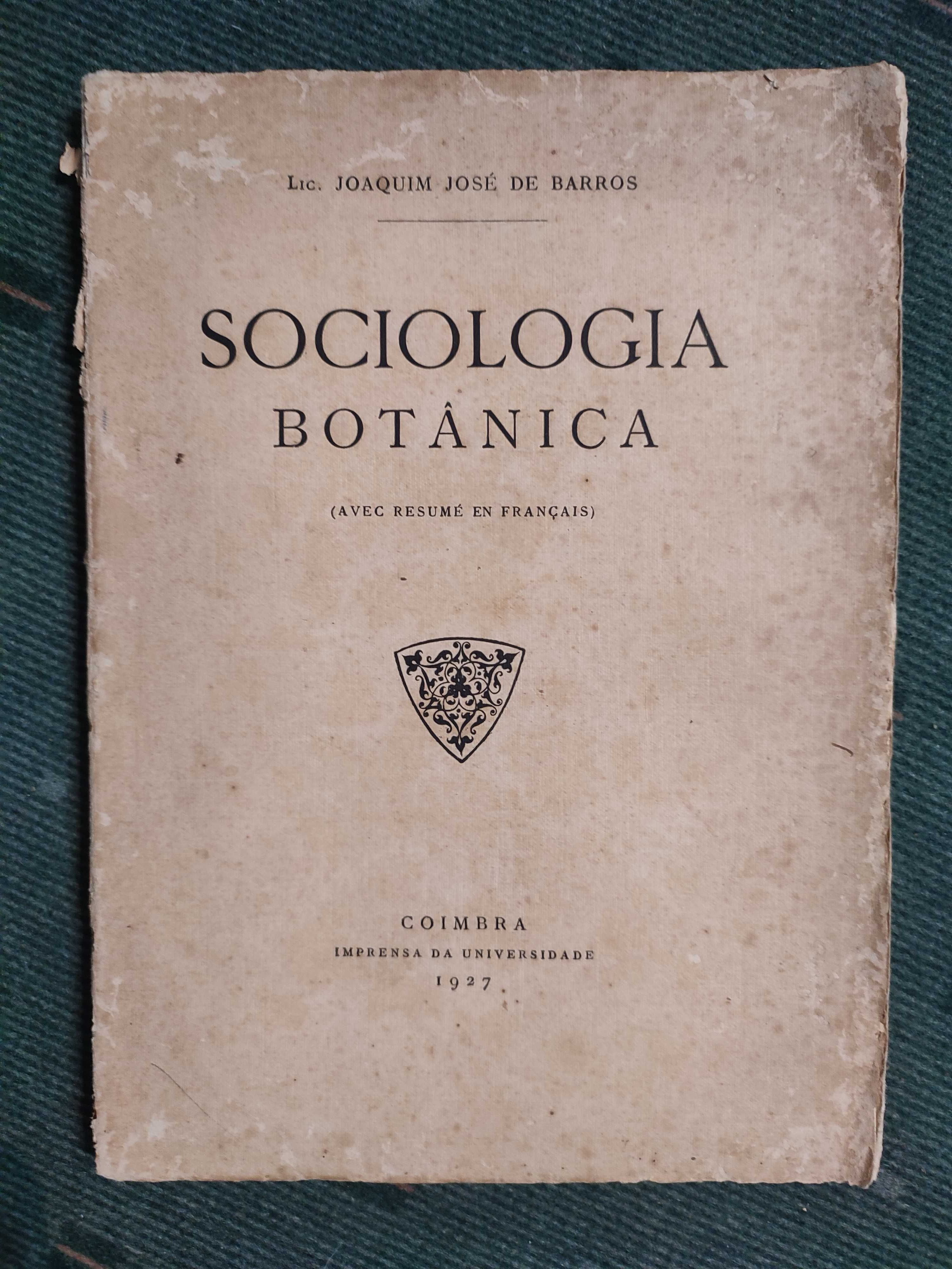 Sociologia Botânica - Joaquim José de Barros - 1923
