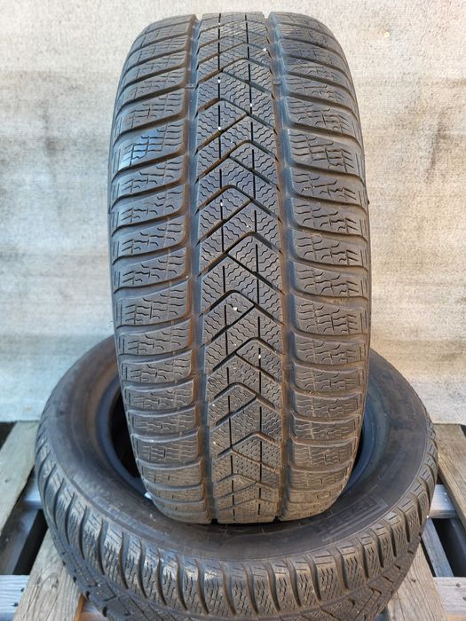 [Z221] 2x R17 225/50 Pirelli 225/50/17 stan bdb! Opony zimowe 7mm 22r