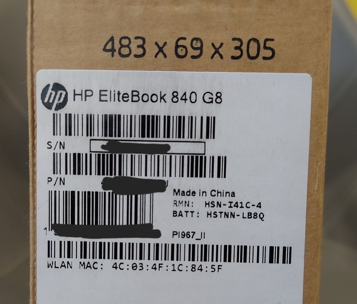 HP Elitebook 840 G8 NOWY biznesowy aluminiowy