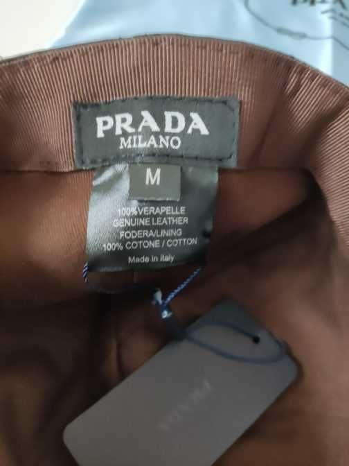 PRADA Męska czapka z daszkiem bejsbolówka, Włochy 5623-2