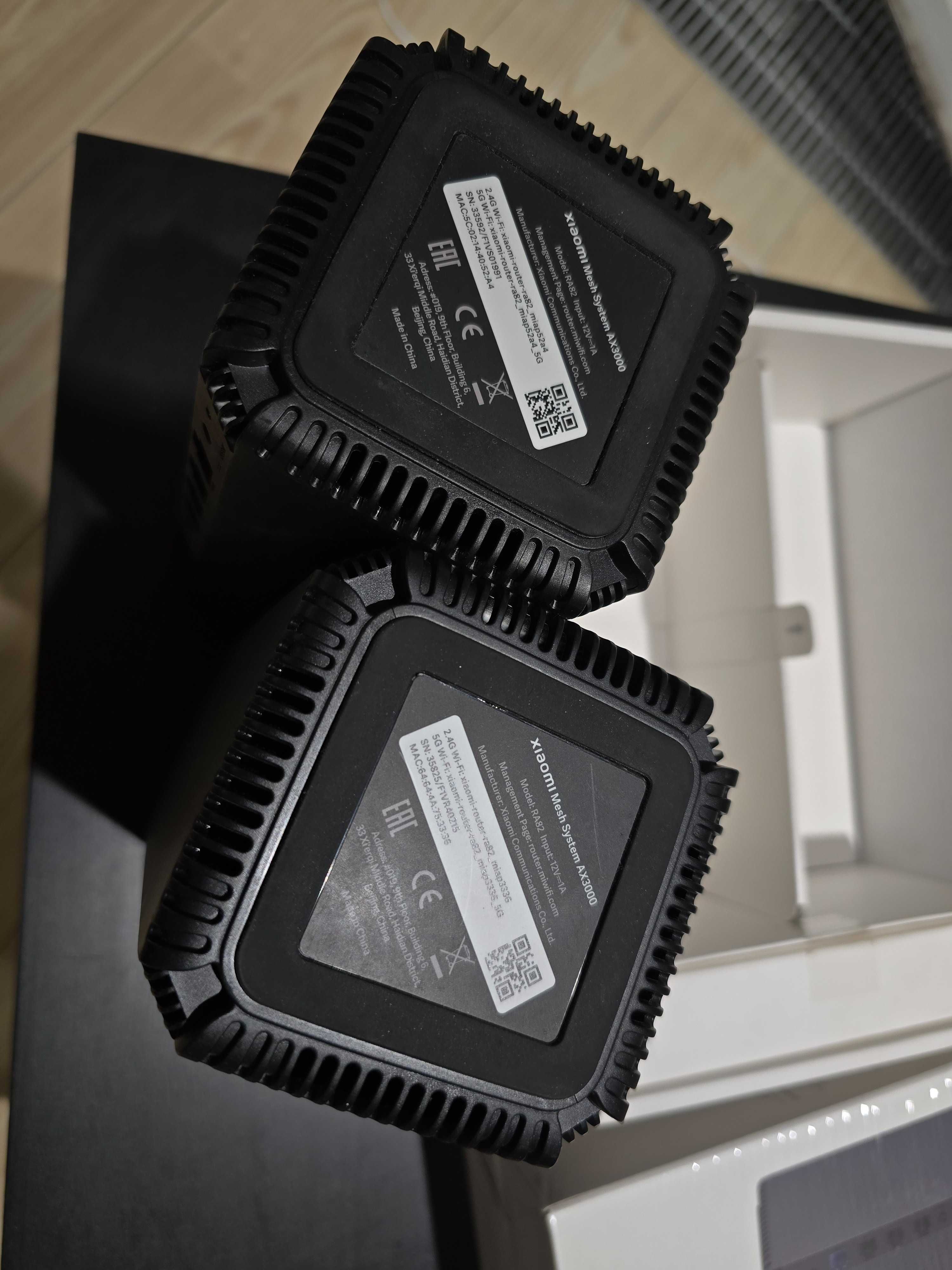 Роутер маршрутізатор Xiaomi Mesh System AX3000 (2-pack) Global
