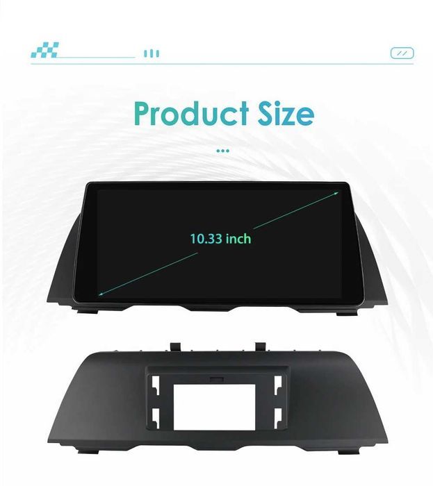 Radio Android 12 BMW F10 F11 10.33' gps wifi bluetooth 4GB