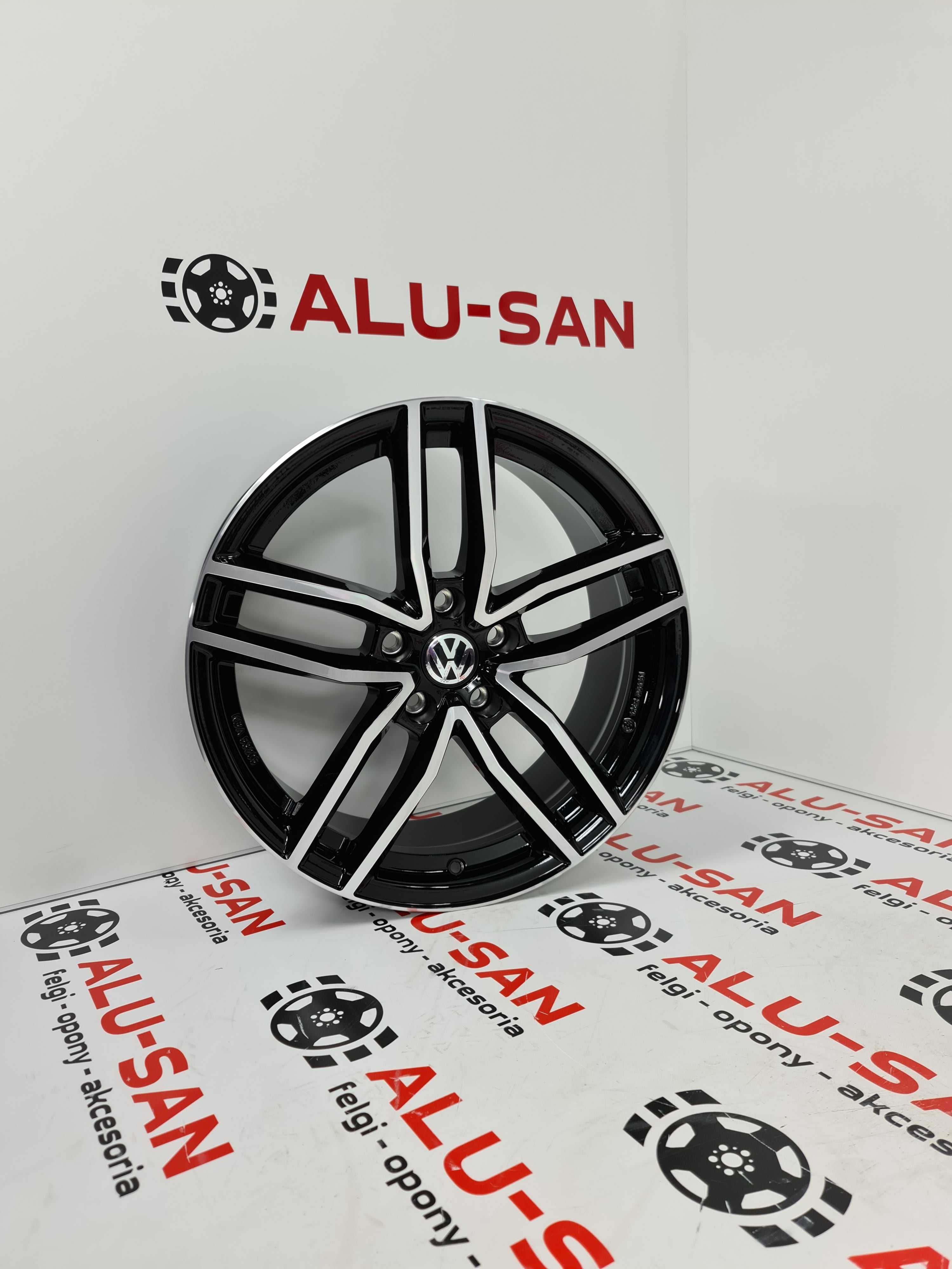 Nowe alufelgi VW 18" 5x112 PASSAT B5 B6 B7 B8 CC SCIROCCO Dark-Poler