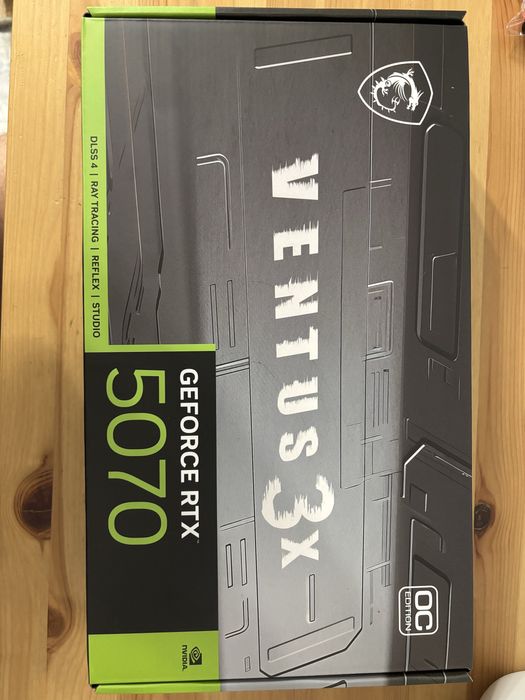 Msi Ventus Geforce Rtx 5070 12Gb 3X Oc Nvidia