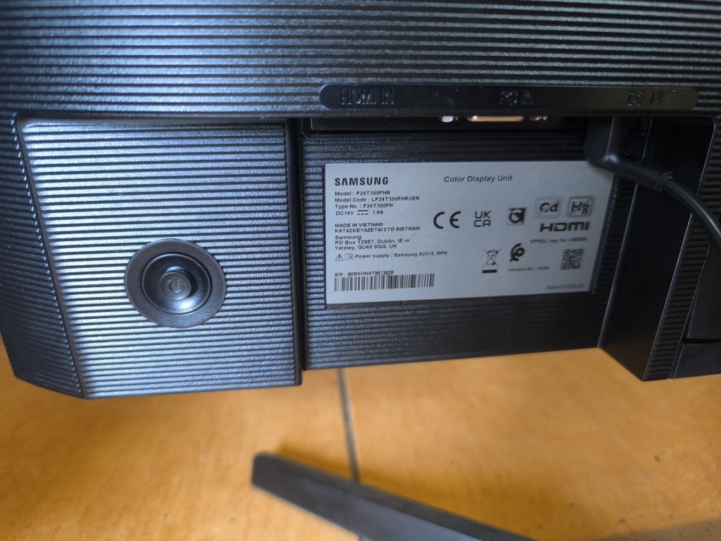 Monitor Samsung F24T350FHR