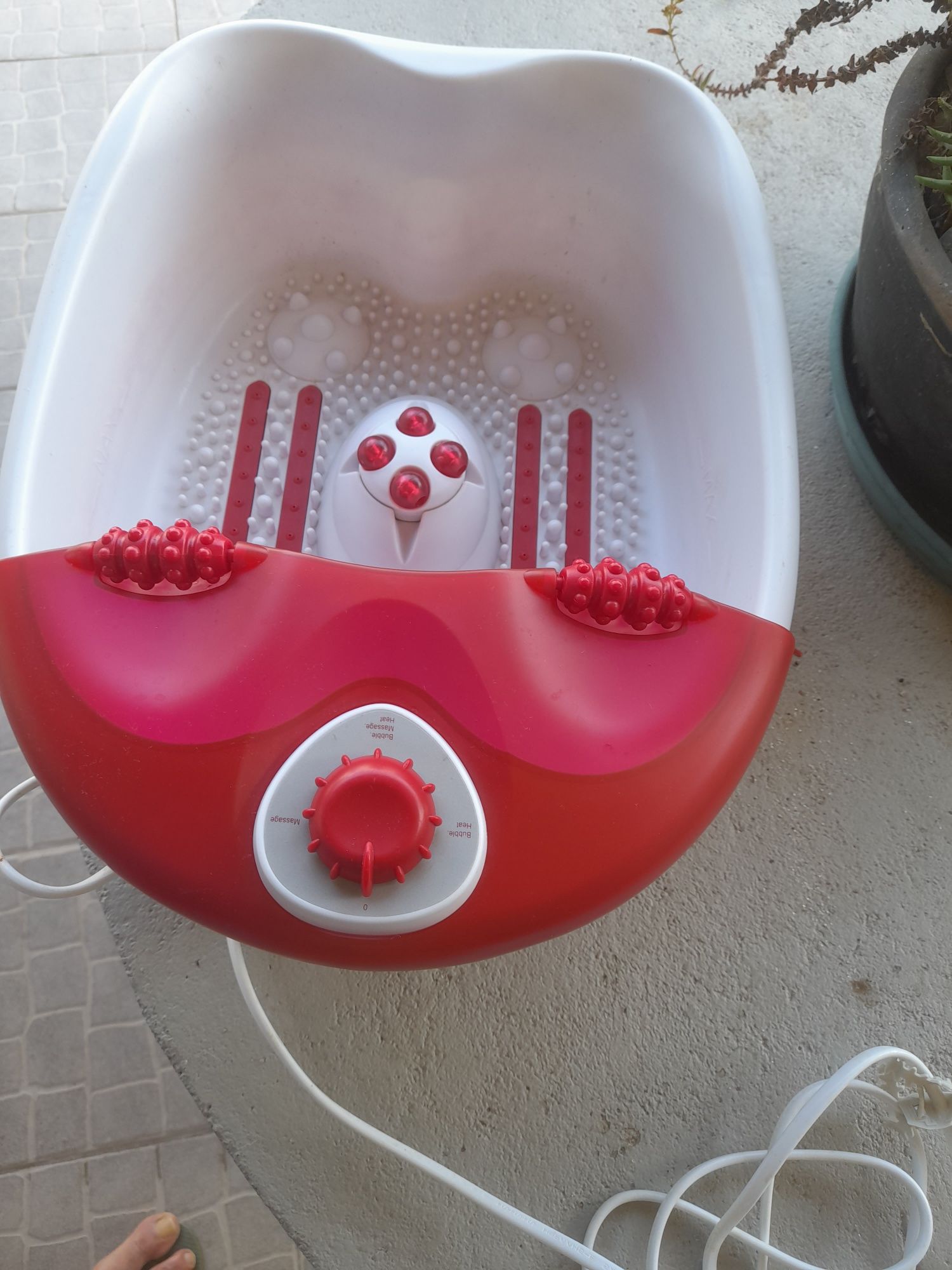 Massajador pés novo