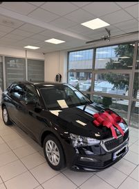 Wynajem aut, Nowa skoda scala, automat dsg 150 koni, Warszawa