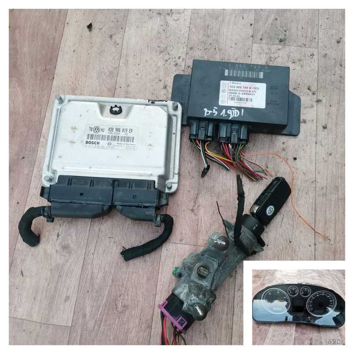 Passat B5 FL 1,9tdi Komputer stacyjka immo licznik zestaw startowy