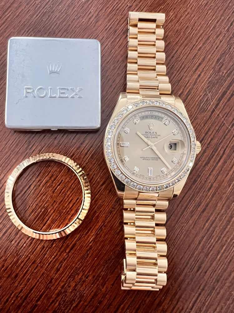 Rolex Day Date 41mm 18K Gold Diamenty