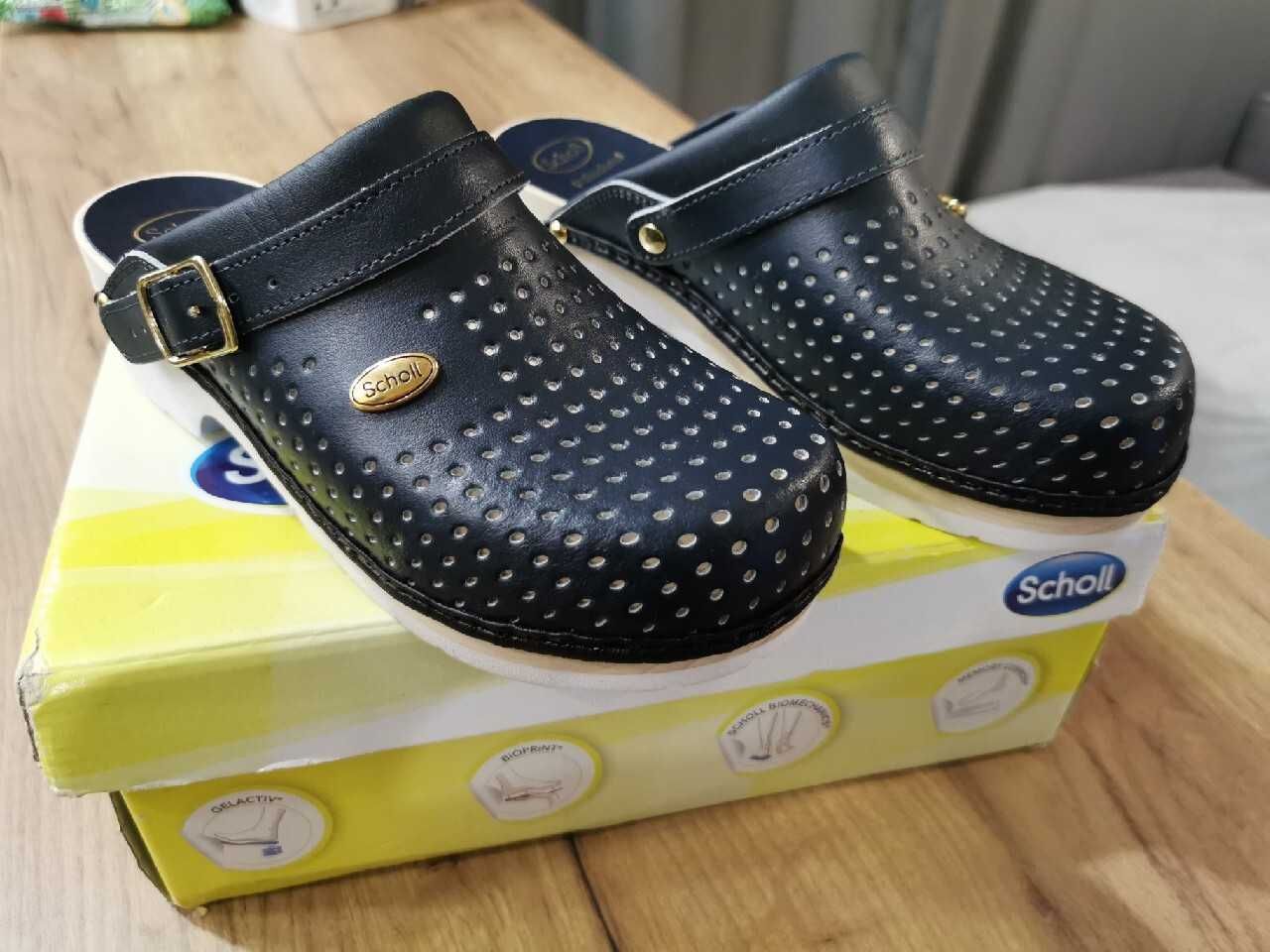 Klapki Chodaki Sholl dla lekarza pielęgniarki