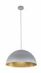 Lampa sigma. Szara złota beton 50cm