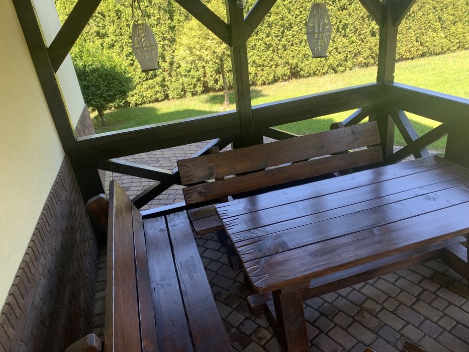 Sosnowy wypoczynek ogrodowy