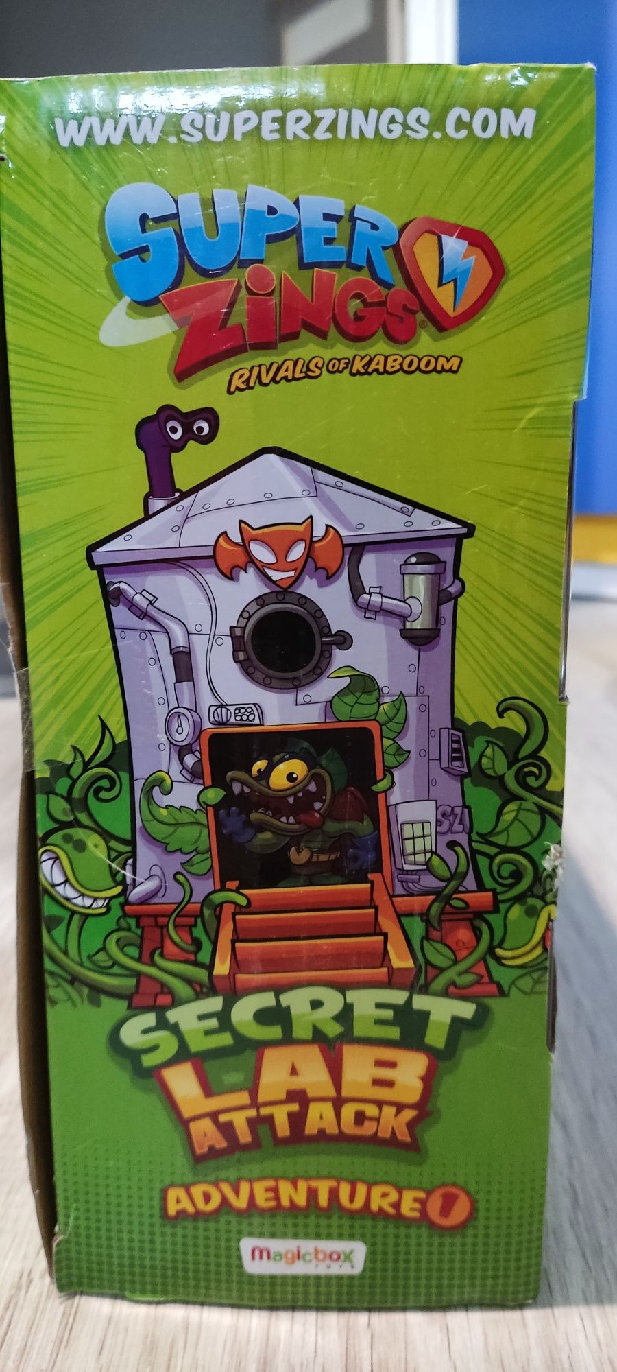 Super Zings zestaw secret lab attack adventure