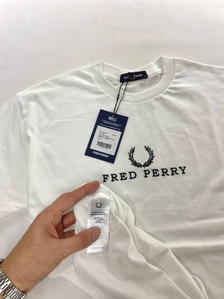 Футболка Fred Perry з найновіших колекцій оригінал