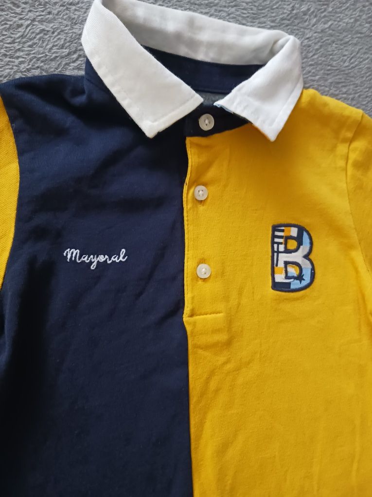 Koszulka polo z długim rękawem rozm. 86