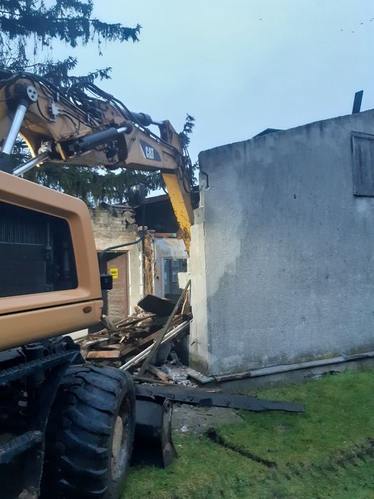 Wyburzenia Rozbiórki SZKLARNI KONSTRUKCJI kamienic budynków WARSZAWA