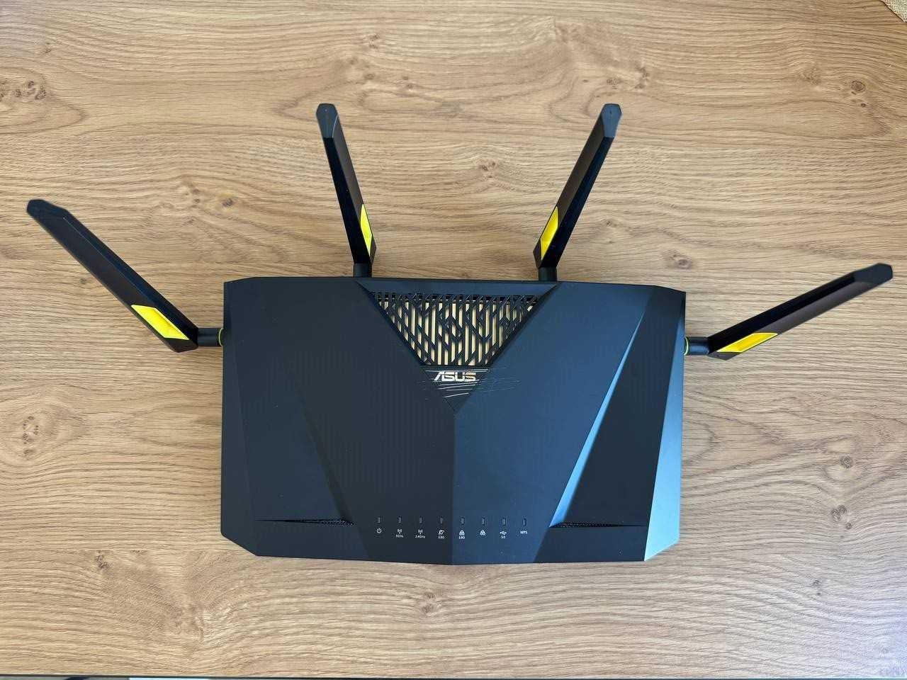Бездротовий маршрутизатор (роутер) ASUS RT-AX88U Pro Wi-Fi 6 2.5G порт