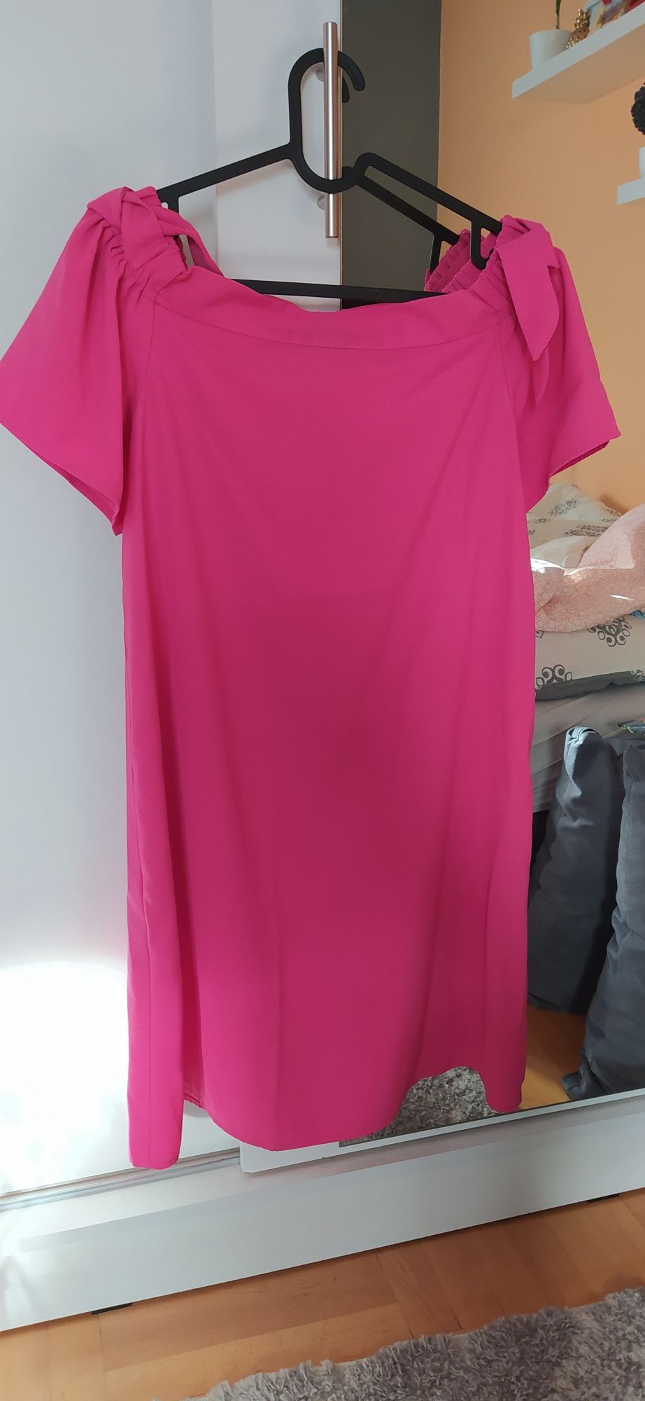 Różowa sukienka Orsay 36 38 hiszpanka