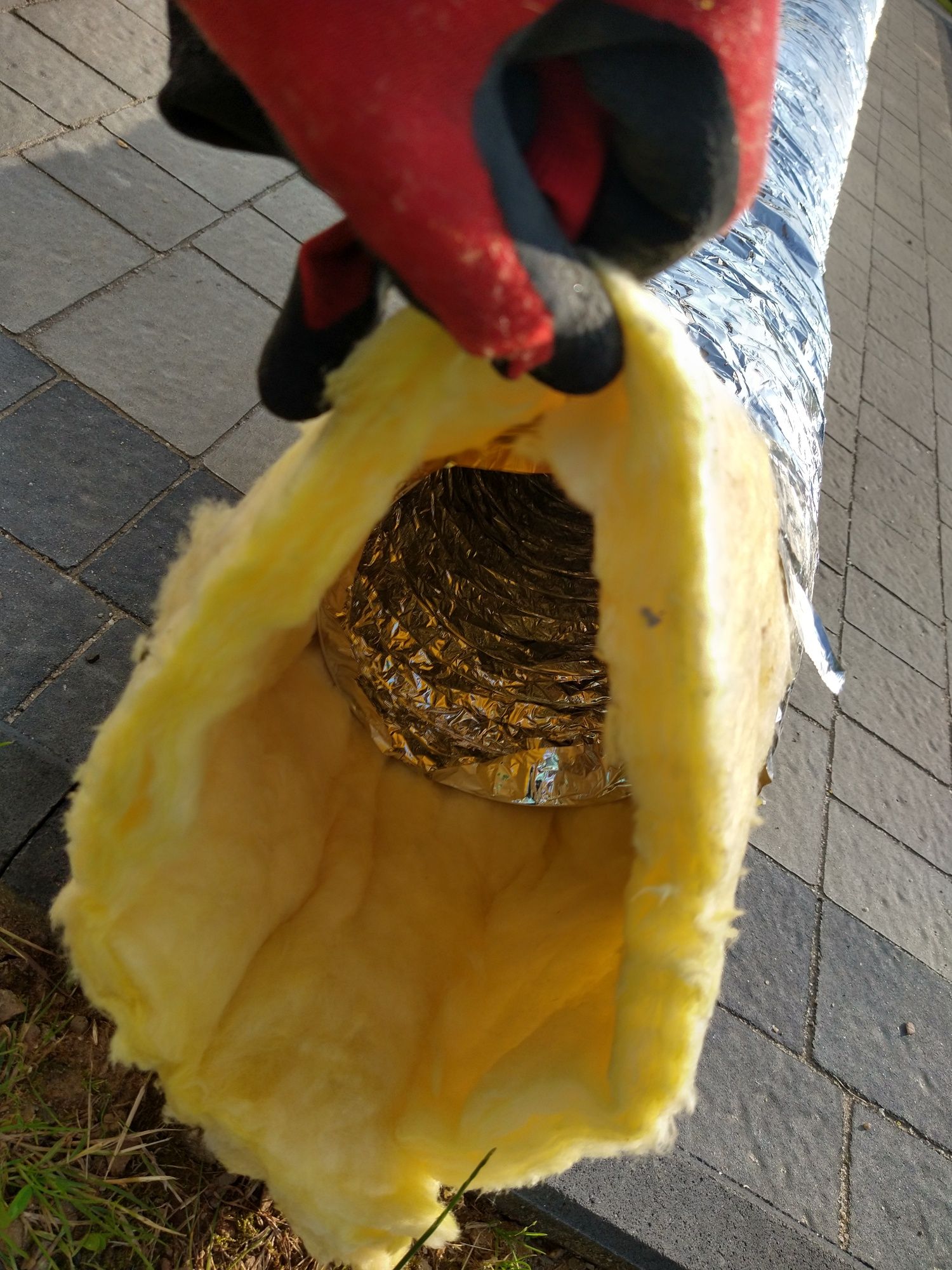 przewód izolowany elastyczny powietrzny 200 mm