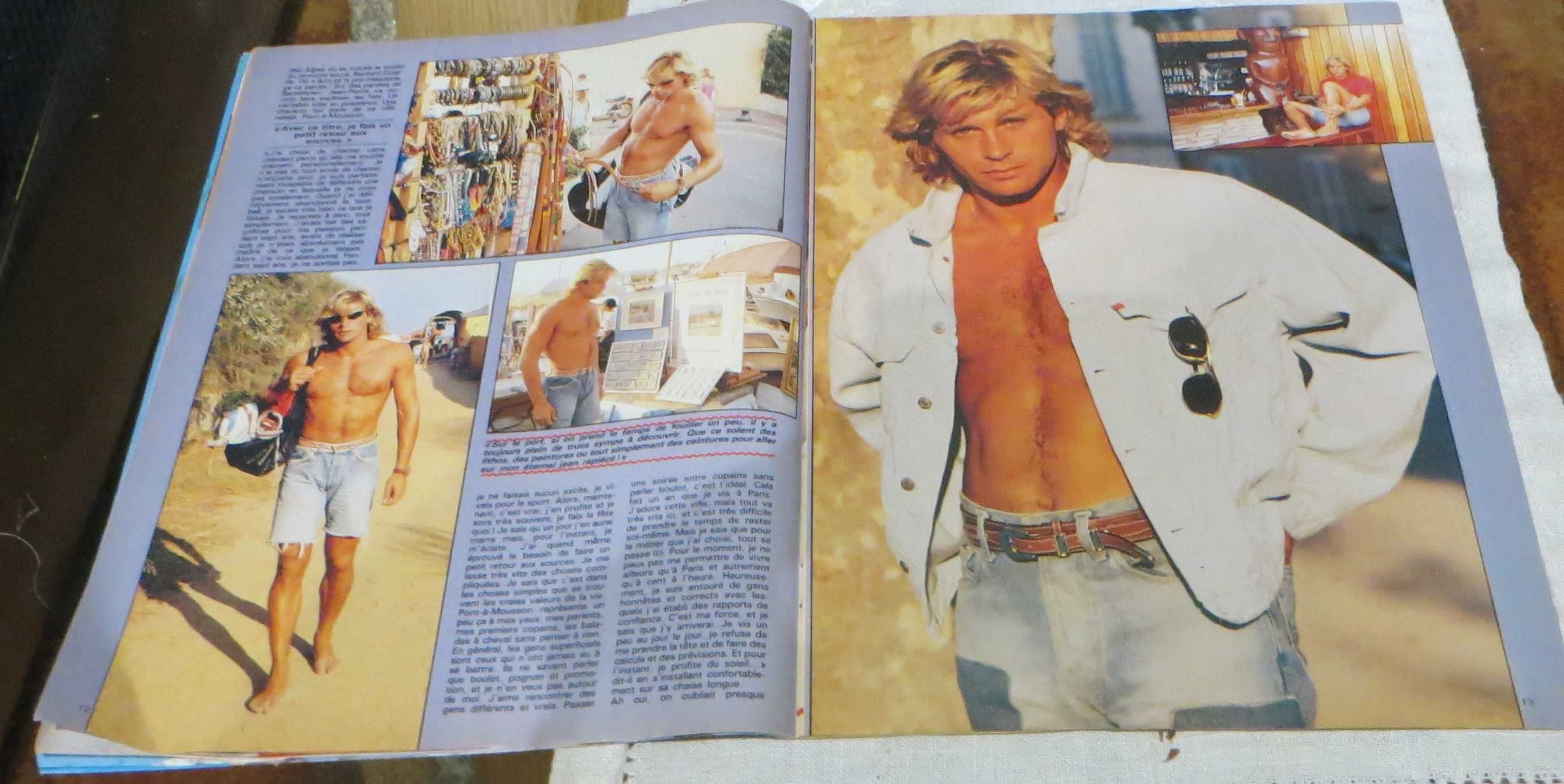 Revista Música Anos 80 Salut Casamento David Hallyday, J. P. François