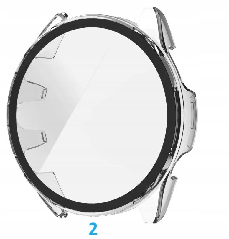 Etui Ochronne z wbudowanym szkłem 2w1 do Garmin Forerunner 165/Music