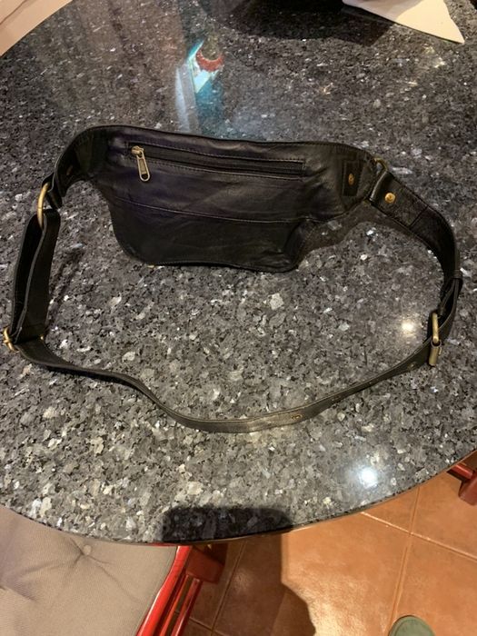 Bolsa cartucheira em pele