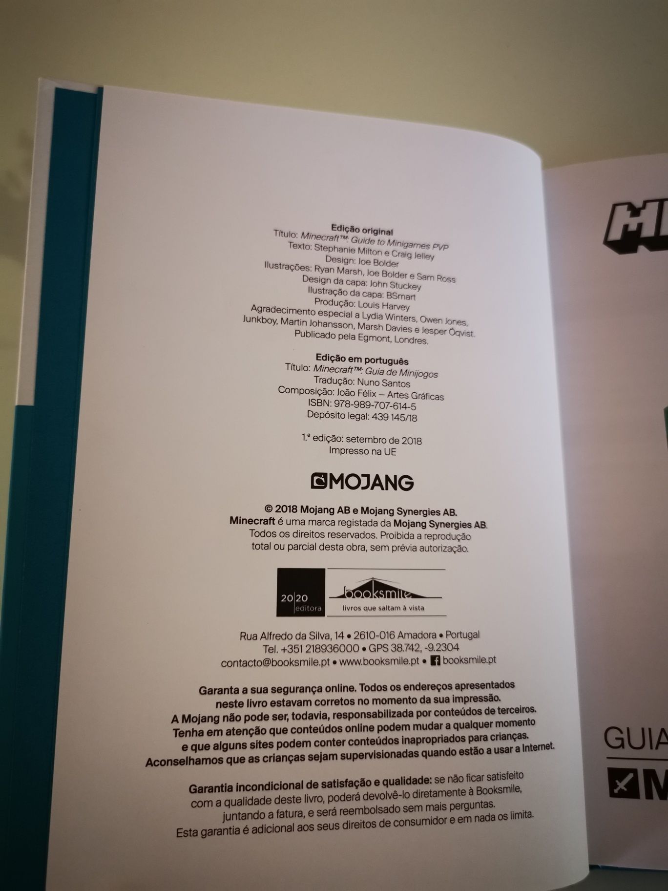 Livro Minecraft Guia de Minijogos