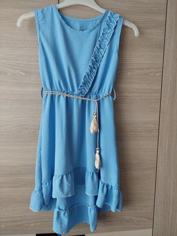 Sukienka  niebieska jak nowa