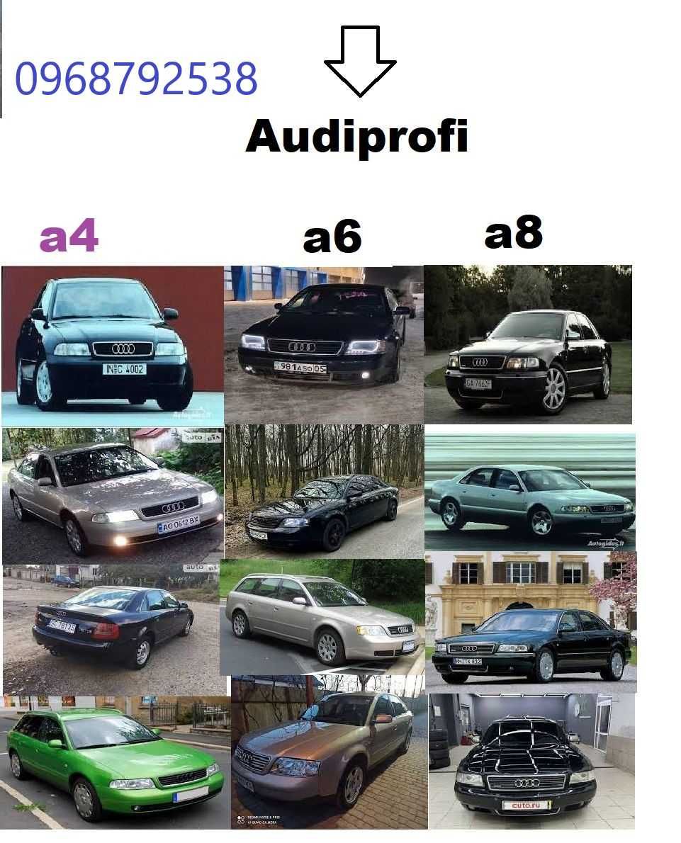 Разборка Audi A6 , A8 , A4 Двигатель , коробка . полный привод