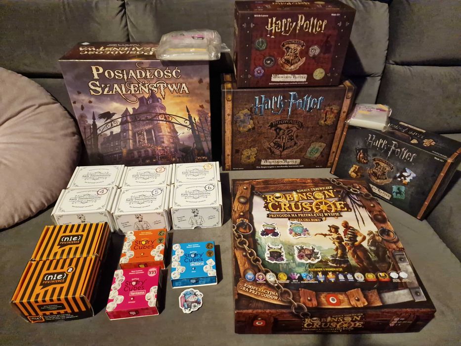 Harry Potter: Hogwarts Battle + 2 dodatki + 2 zestawy kart promo