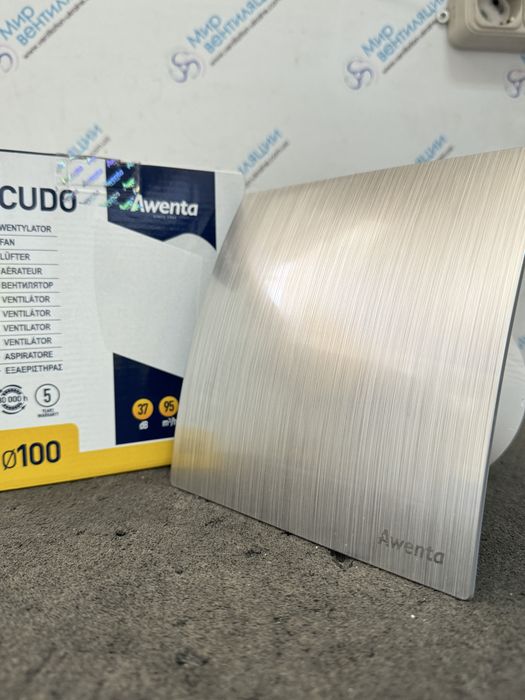 Вентилятор витяжний Awenta 100/125 з панелью/ вентс/ домовент