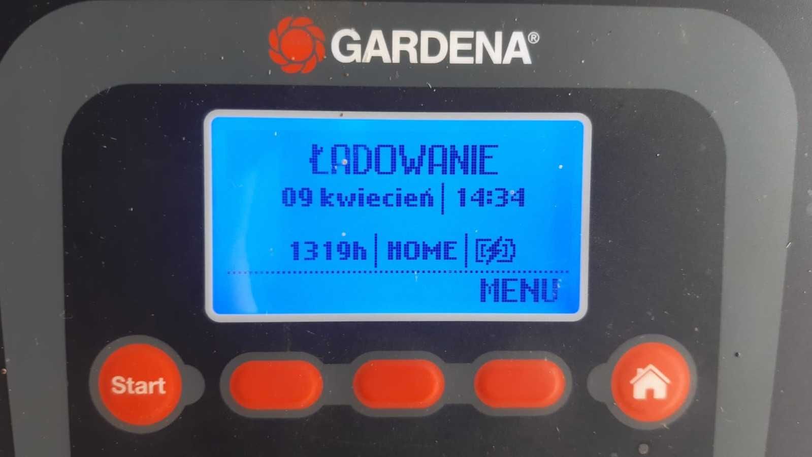 Kosiarka robot koszący Gardena r40li+PIN+zasilacz+stacja+kabel+szpilki