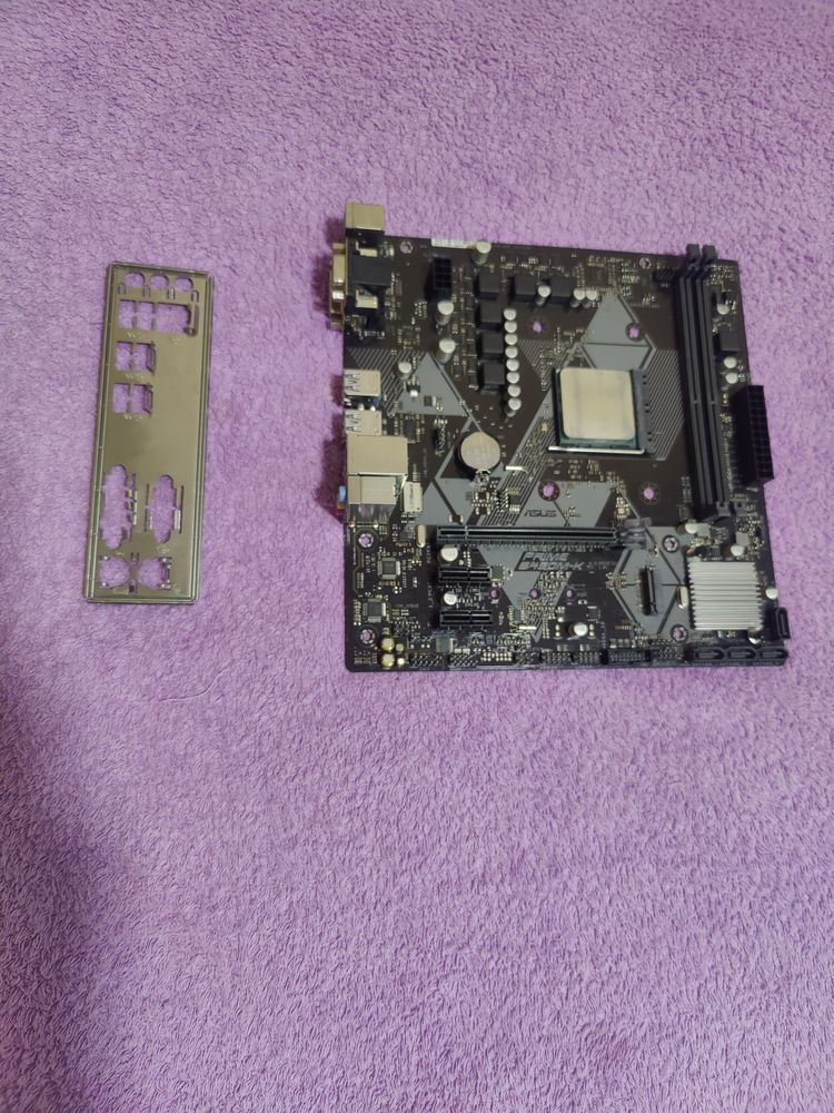 Процесор Ryzen 7 1700, материнська плата prime b450m-k, оперативка