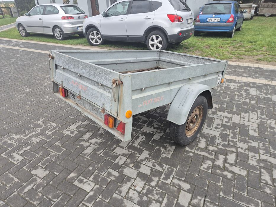 Przyczepka samochodowa lekka 2x1.2 na kat B