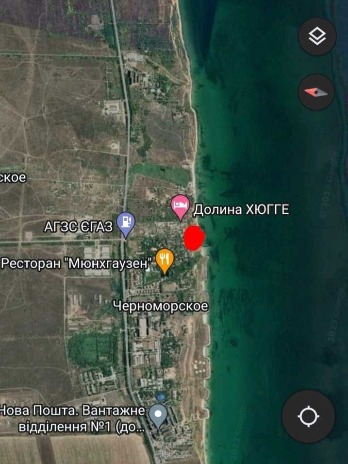 Продается участок у моря. Курортный район. Черноморское.