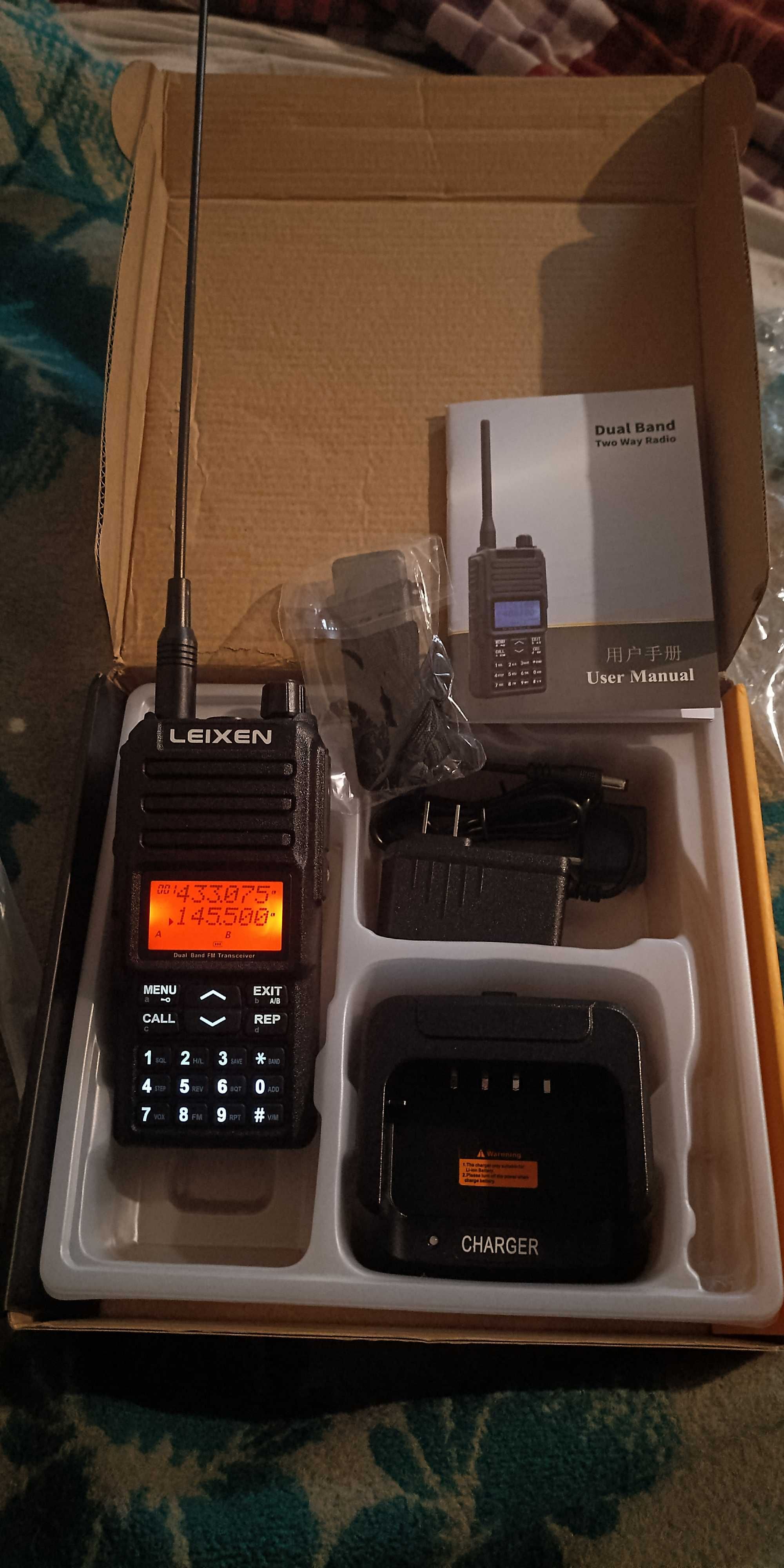 Мощная рация Leixen UV-25D с реальными 20W