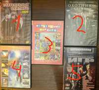DVD диски дневники вампира, катастрофы, Лара крофт